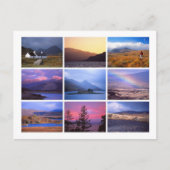 Schottland Postkarte (Vorderseite)