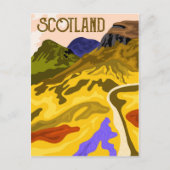 Schottland Postkarte (Vorderseite)