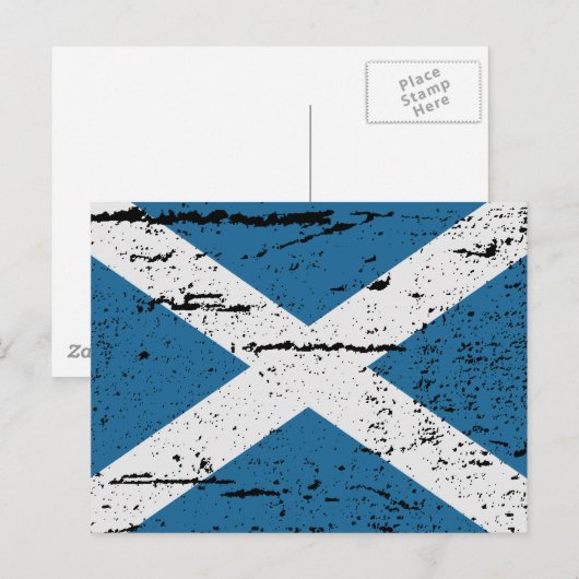 SCHOTTLAND POSTKARTE (Vorne/Hinten)