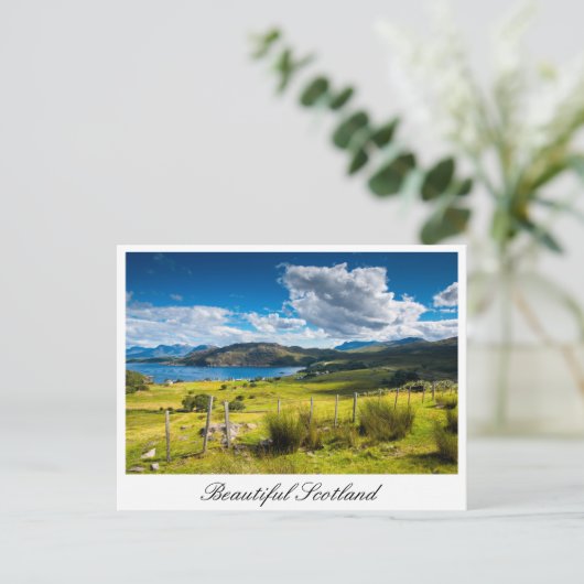 Schottland Postkarte (Stehend Vorderseite)