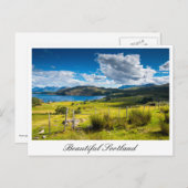 Schottland Postkarte (Vorne/Hinten)