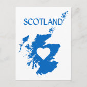 Schottland Postkarte (Vorderseite)