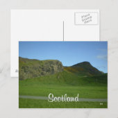 Schottland Postkarte (Vorne/Hinten)