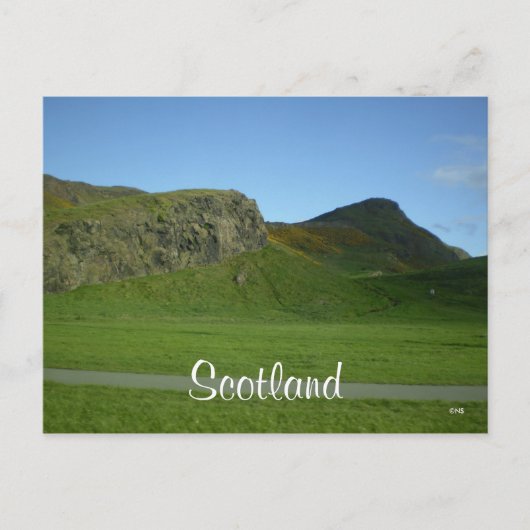 Schottland Postkarte (Vorderseite)