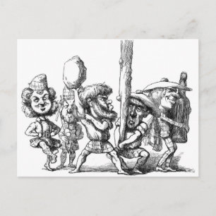 Schottland Postkarte