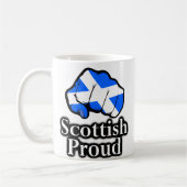 Schottland Proud Schottland Flag Kaffeetasse (Links)