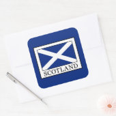 Schottland Quadratischer Aufkleber (Umschlag)