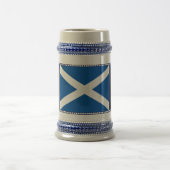 Schottland, Rampant Löwe, Flagge, St. Andrews Flag Bierglas (Mittel)