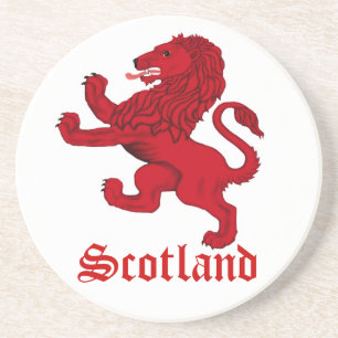 Schottland, Rampant Löwe Getränkeuntersetzer