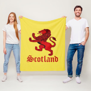 Schottland Rampant Löwe/Südland uralter, wuchernde Fleecedecke