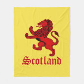 Schottland Rampant Löwe/Südland uralter, wuchernde Fleecedecke (Vorderseite)