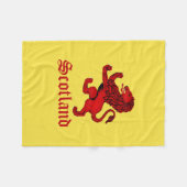 Schottland Rampant Löwe/Südland uralter, wuchernde Fleecedecke (Vorderseite (Horizontal))
