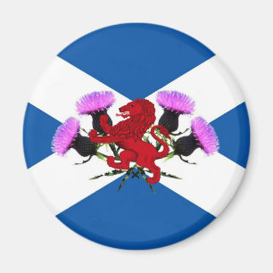 Schottland, Rampant Löwe, Thistle Magnet