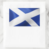 Schottland Rechteckiger Aufkleber (Tasche)