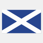 Schottland Rechteckiger Aufkleber (Vorderseite)