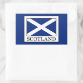 Schottland Rechteckiger Aufkleber (Tasche)