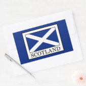 Schottland Rechteckiger Aufkleber (Umschlag)