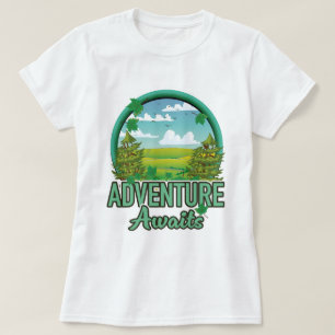 Schottland Reise Logo T-Shirt