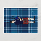 Schottland: Reise mit Piper Postkarte (Vorderseite)