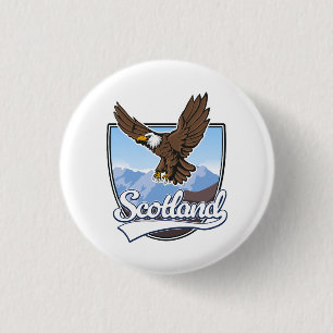 Schottland Reiselogo Button