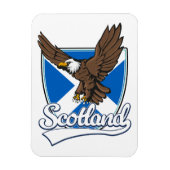 Schottland Reiselogo Magnet (Vertikal)