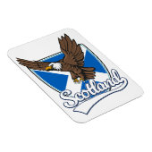 Schottland Reiselogo Magnet (Rechte Seite)