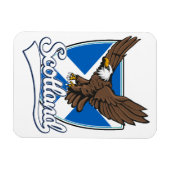 Schottland Reiselogo Magnet (Horizontal)