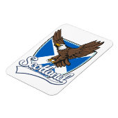 Schottland Reiselogo Magnet (Linke Seite)