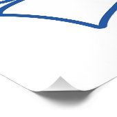 Schottland Reiselogo Poster (Ecke)