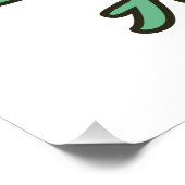 Schottland Reiselogo Poster (Ecke)