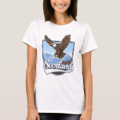 Schottland Reiselogo T-Shirt (Vorderseite)