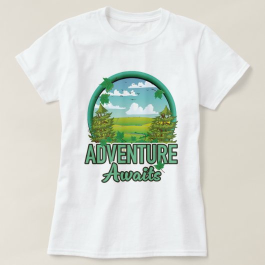 Schottland Reiselogo T-Shirt (Design vorne)
