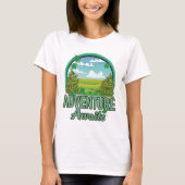 Schottland Reiselogo T-Shirt (Vorderseite)