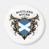 Schottland Rocks Magnet (Vorne)