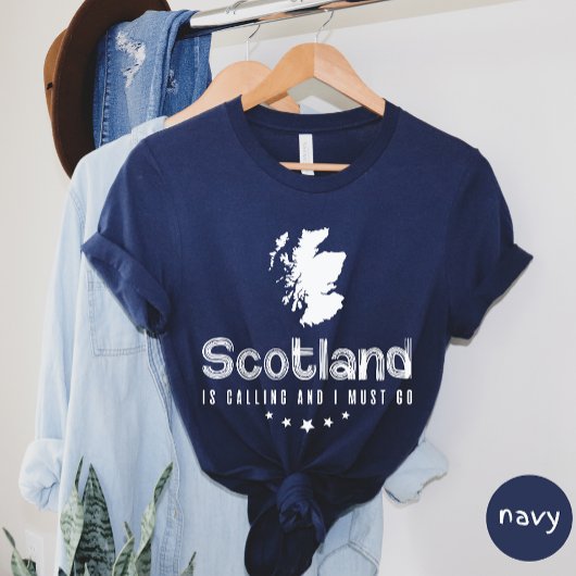 Schottland ruft und ich muss T - Shirt gehen