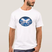 Schottland-Rugbyball T-Shirt (Vorderseite)