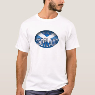 Schottland-Rugbyball T-Shirt