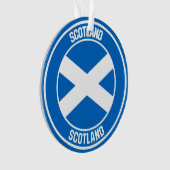 Schottland-RundEmblem Ornament (Vorderseite)