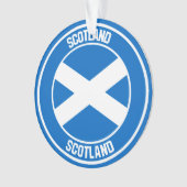 Schottland-RundEmblem Ornament (Vorderseite)