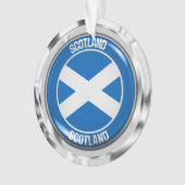 Schottland-RundEmblem Ornament (Vorderseite)