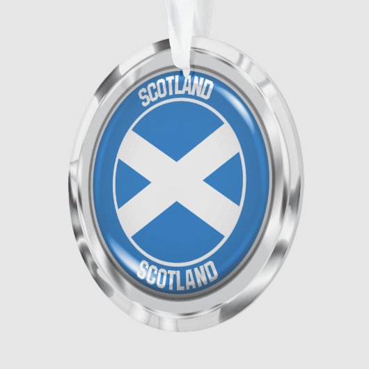 Schottland-RundEmblem Ornament (Vorderseite)