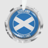 Schottland-RundEmblem Ornament (Vorderseite)