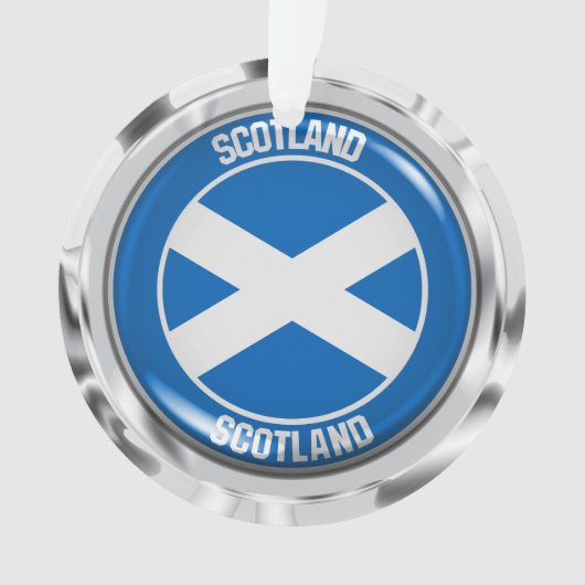 Schottland-RundEmblem Ornament (Vorderseite)