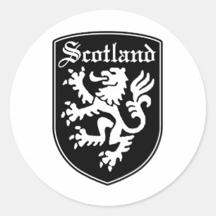 Schottland Runder Aufkleber