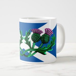 Schottland, Saint-Andrews, alte Flagge, Siegel Jumbo-Tasse