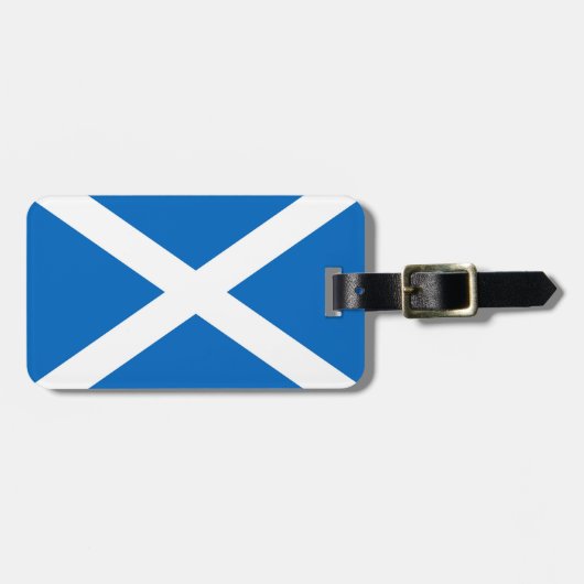 Schottland Salreifen Gepäck Tag Gepäckanhänger (Vorderseite horizontal)