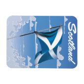 Schottland Salreifen Magnet (Horizontal)
