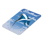 Schottland Salreifen Magnet (Linke Seite)