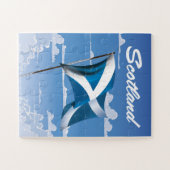 Schottland Saltire Puzzle (Horizontal)