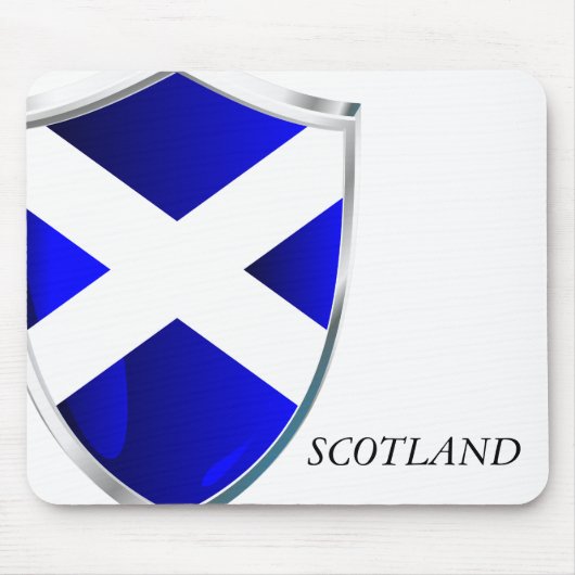 Schottland Schild Mousepad (Vorne)